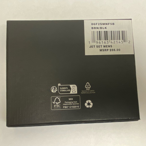 Michael Kors Jet Set Signature Logo Wallet Men’s Billfold - Picture 6 of 7